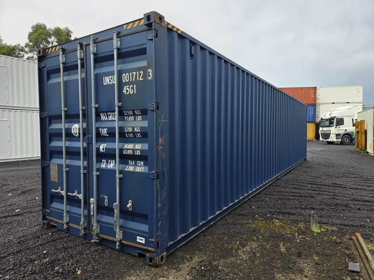 Conteneur maritime occasion 40 pieds High Cube (HC) – Image 2