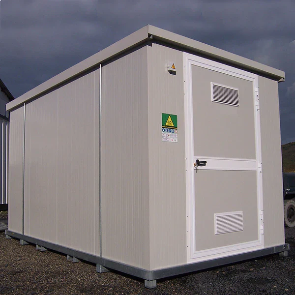 Bungalow neuf de 4 m pour stockage de produits phytosanitaires