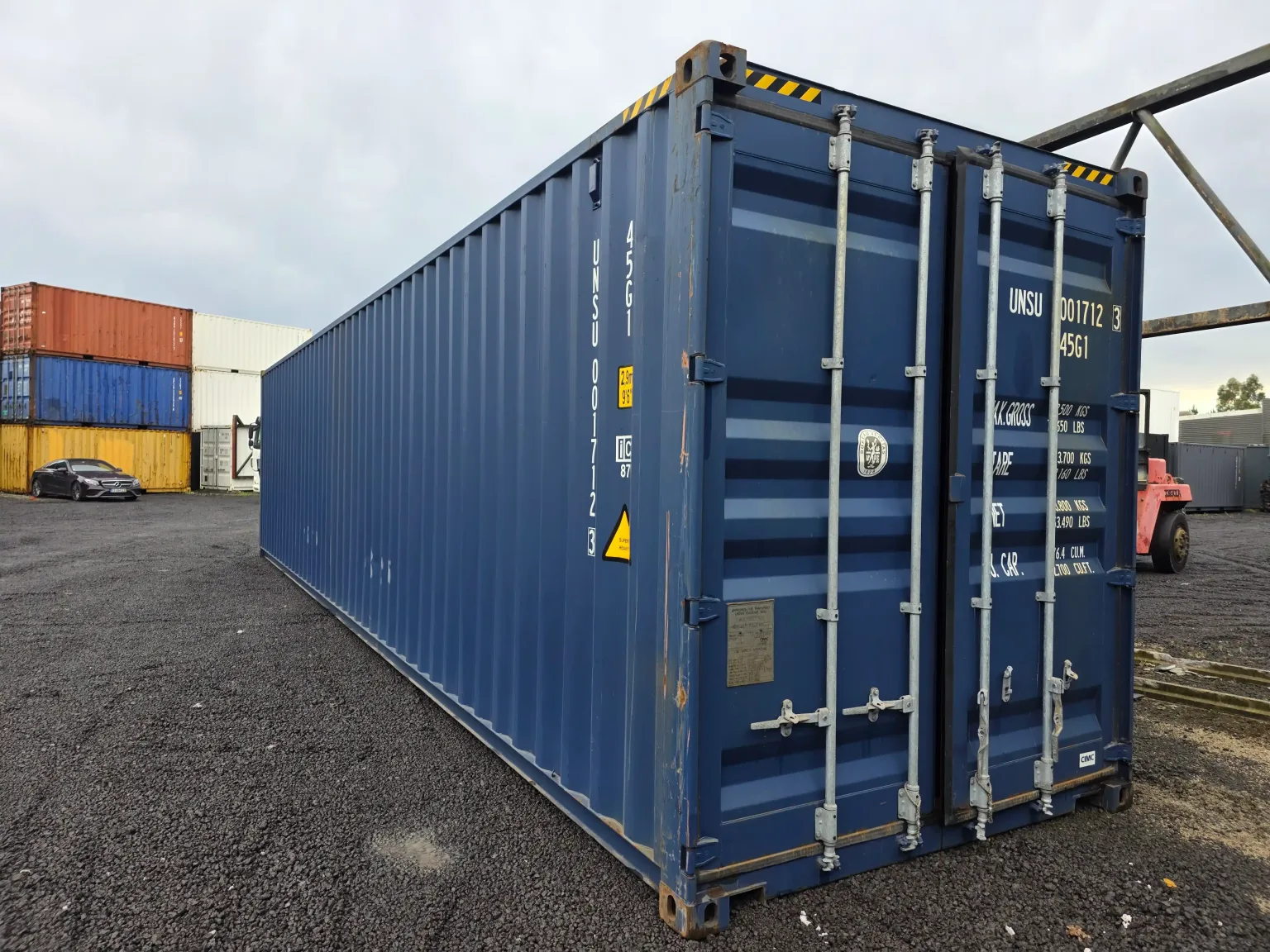 Conteneur maritime occasion 40 pieds High Cube (HC)