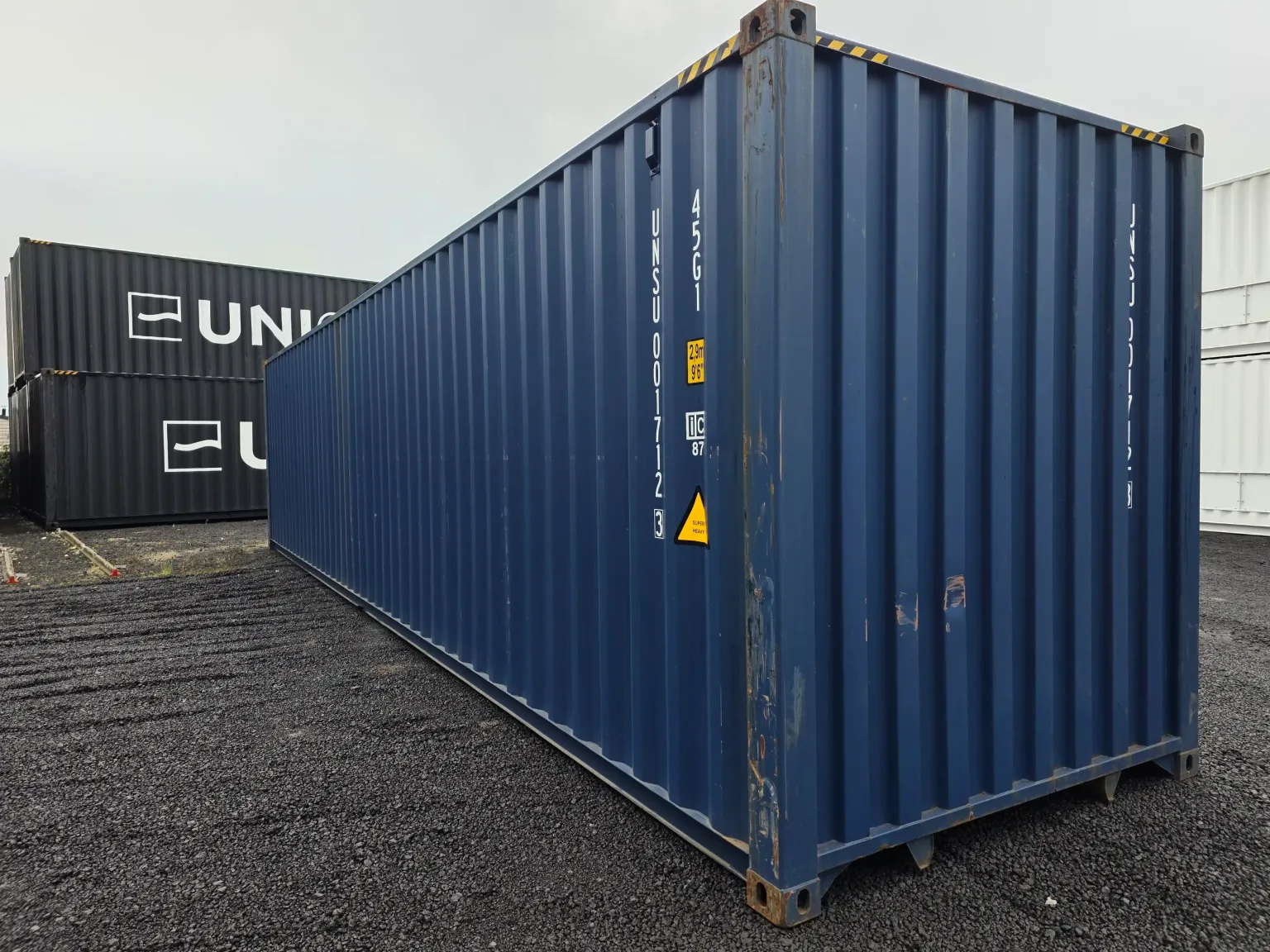 Conteneur maritime occasion 40 pieds High Cube (HC) – Image 3