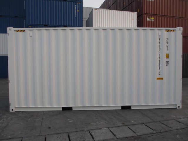 Conteneur tunnel High Cube neuf 20 pieds avec double porte