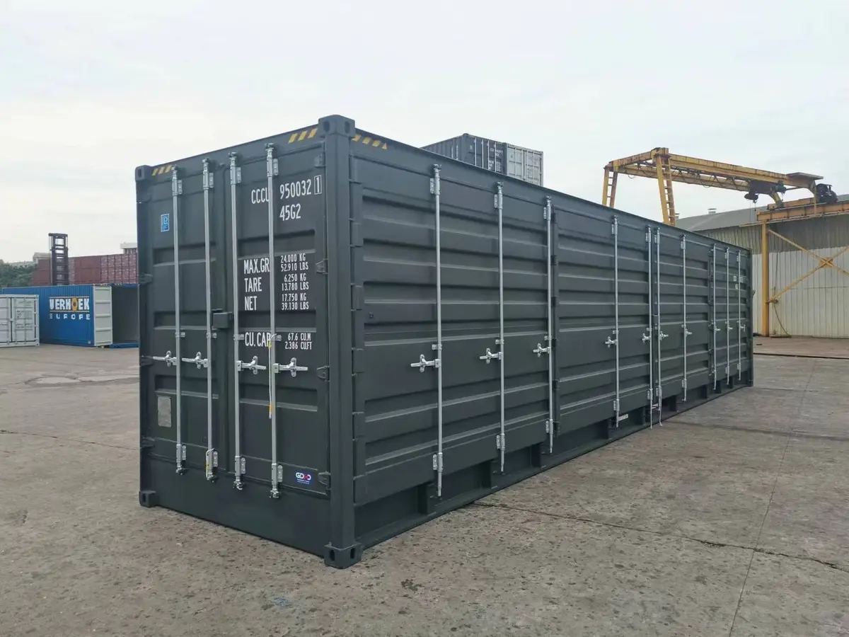 Conteneur neuf 40 pieds High Cube avec porte latérale – Image 3