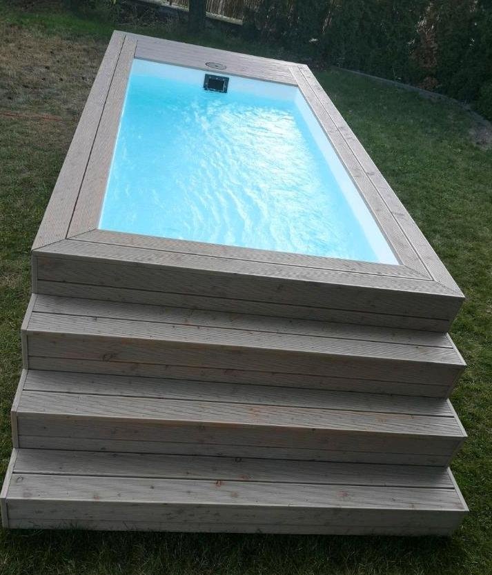 Piscine Conteneur avec habillage bois – Image 2