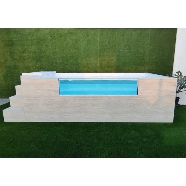 Piscine hors-sol en acier rigide ILU PRO 230 – Image 3