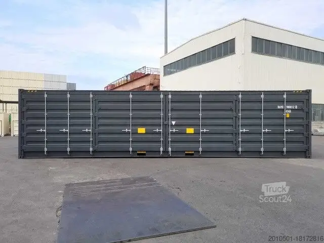 Conteneur neuf 40 pieds High Cube avec porte latérale