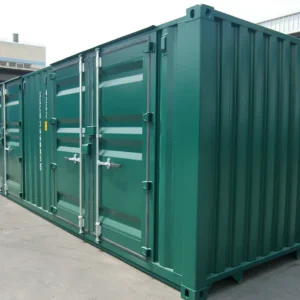 Conteneur de stockage 40 pieds avec 6 portes