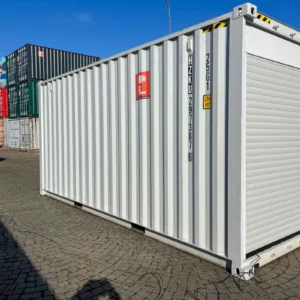 Conteneur HC 20 pieds avec portes enroulables