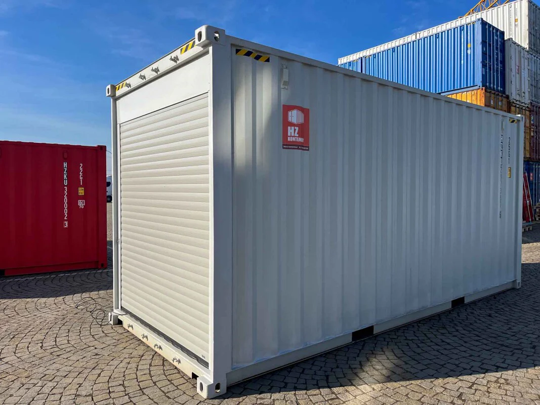 Conteneur HC 20 pieds avec portes enroulables – Image 2