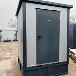 Conteneur sanitaire 2,00 × 2,00 m avec douche et chasse d'eau