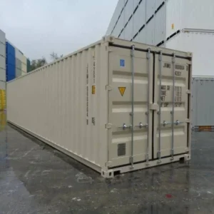 Conteneur maritime standard 40 pieds (RAL 5010)