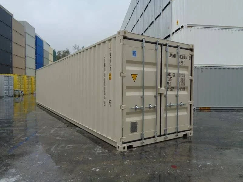 Conteneur maritime standard 40 pieds (RAL 5010)
