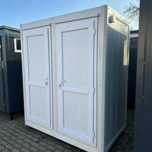 Conteneur sanitaire 1,30 × 2,05 m avec douche double