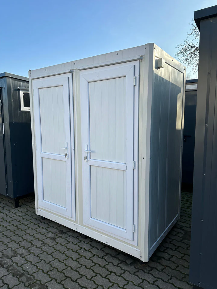 Conteneur sanitaire 1,30 × 2,05 m avec douche double