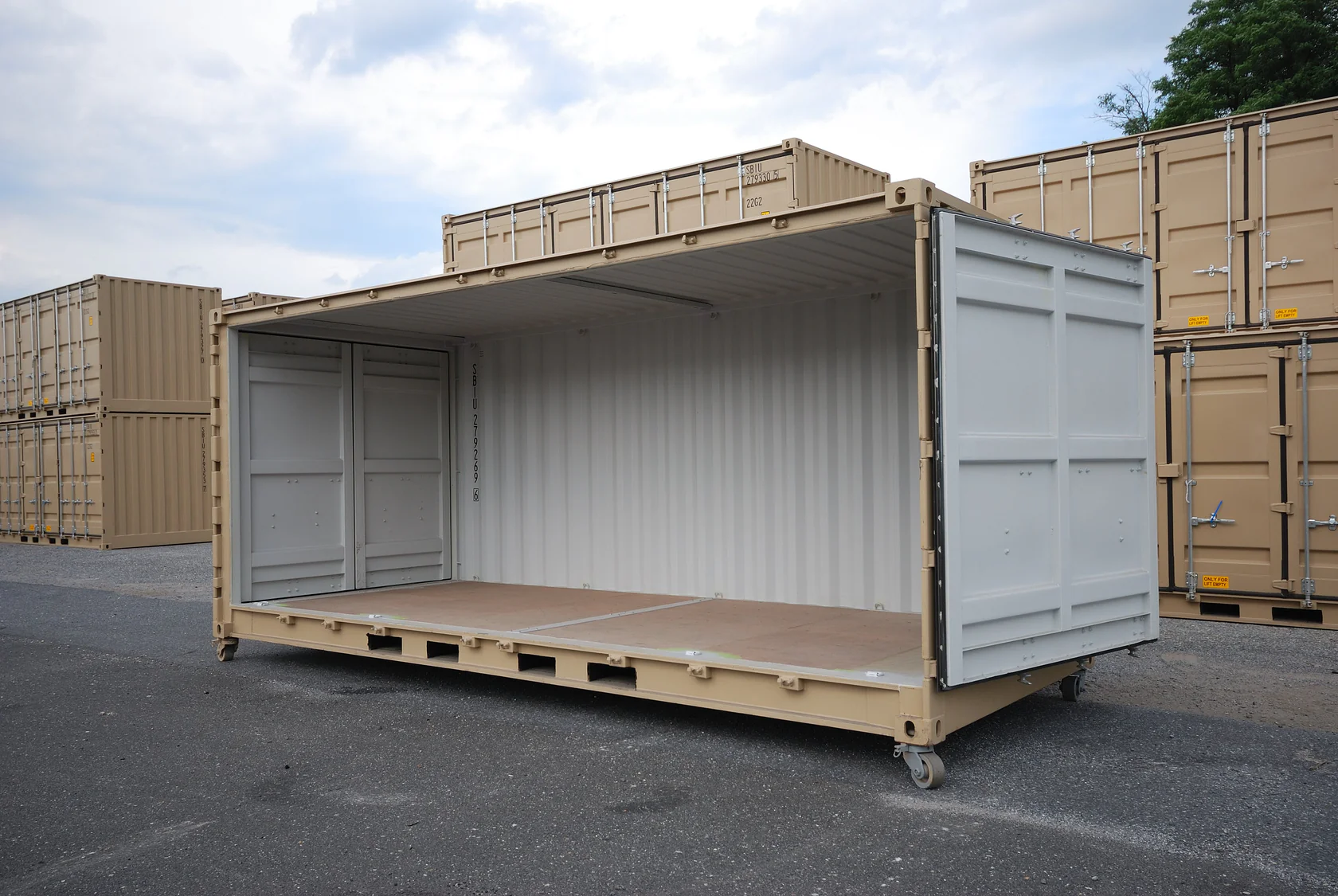 Conteneur neuf isotherme de fret sec 20 pieds – Image 2