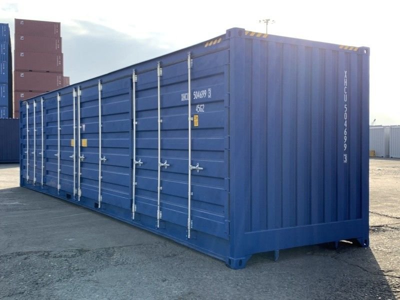 Conteneur maritime 40 pieds High Cube avec portes latérales – Image 2