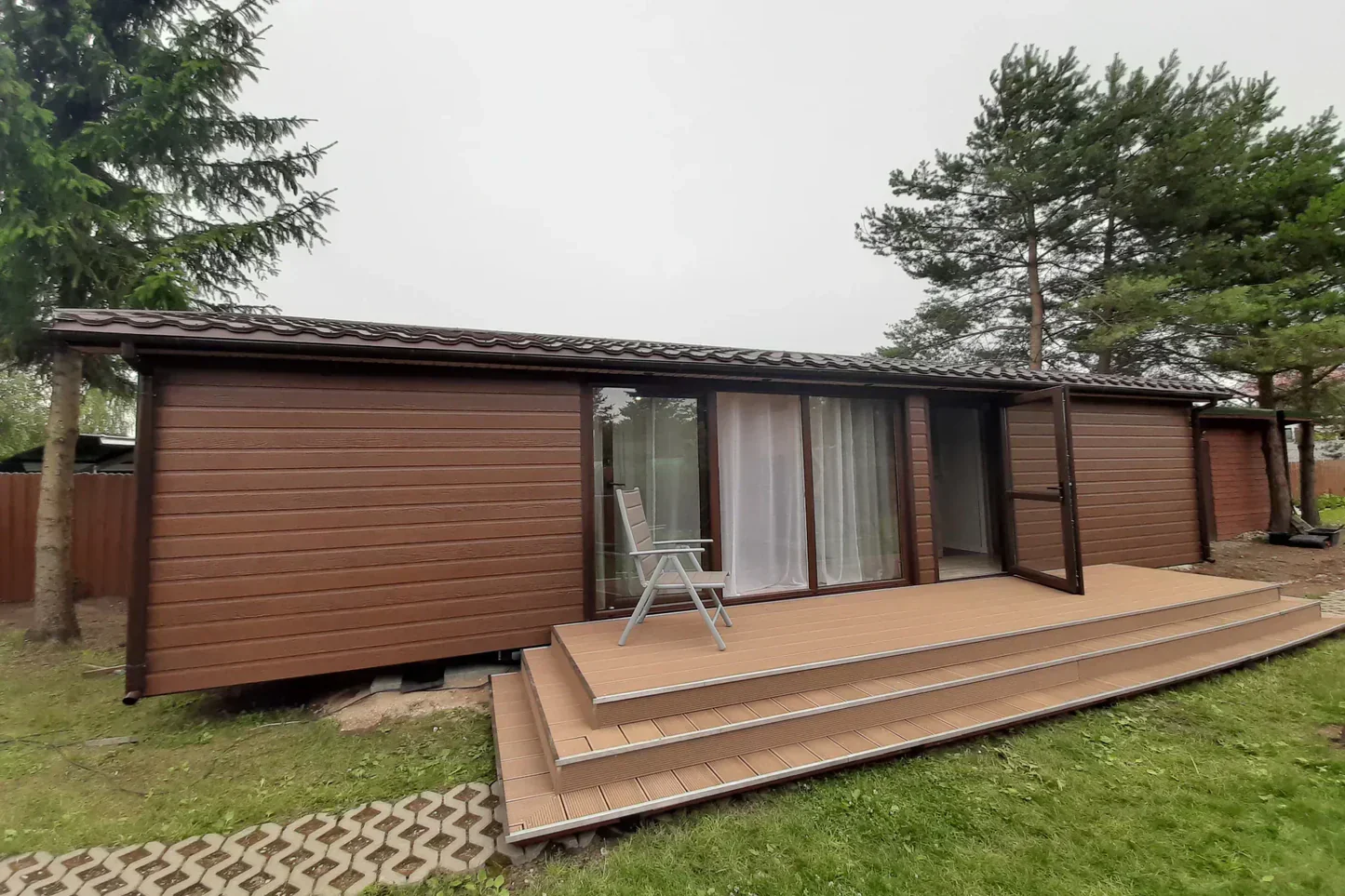 Maison Mobile T2 JUMA – 35 m² (11,6 × 3 m)