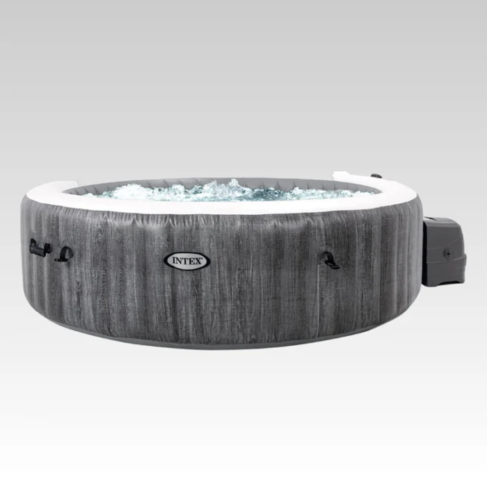 Intex PureSpa Deluxe bois gris – 63″ x 21″ – Image 2
