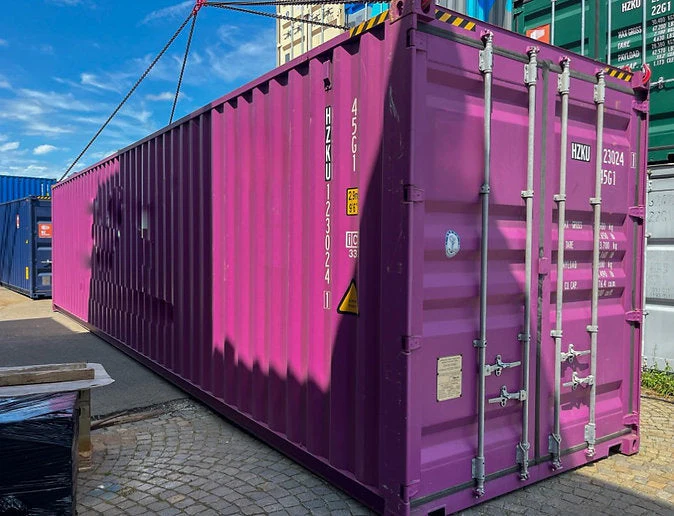 Conteneur maritime High Cube (HC) occasion 40 pieds