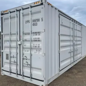 Conteneur maritime High Cube 40 pieds avec 2 portes latérales